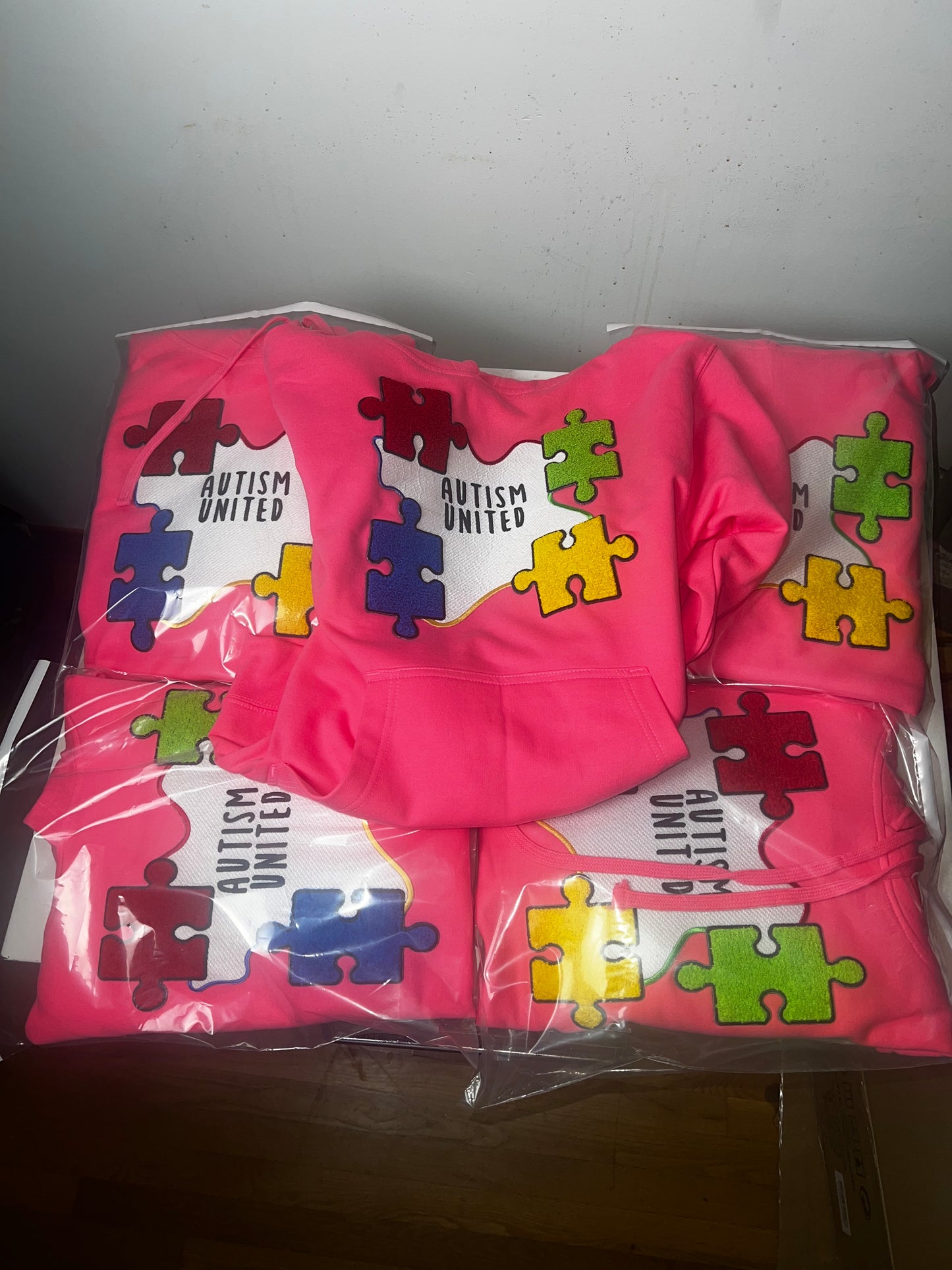 Pink Autism Hoodies 2 colors to choose from Soft or Hot Pink