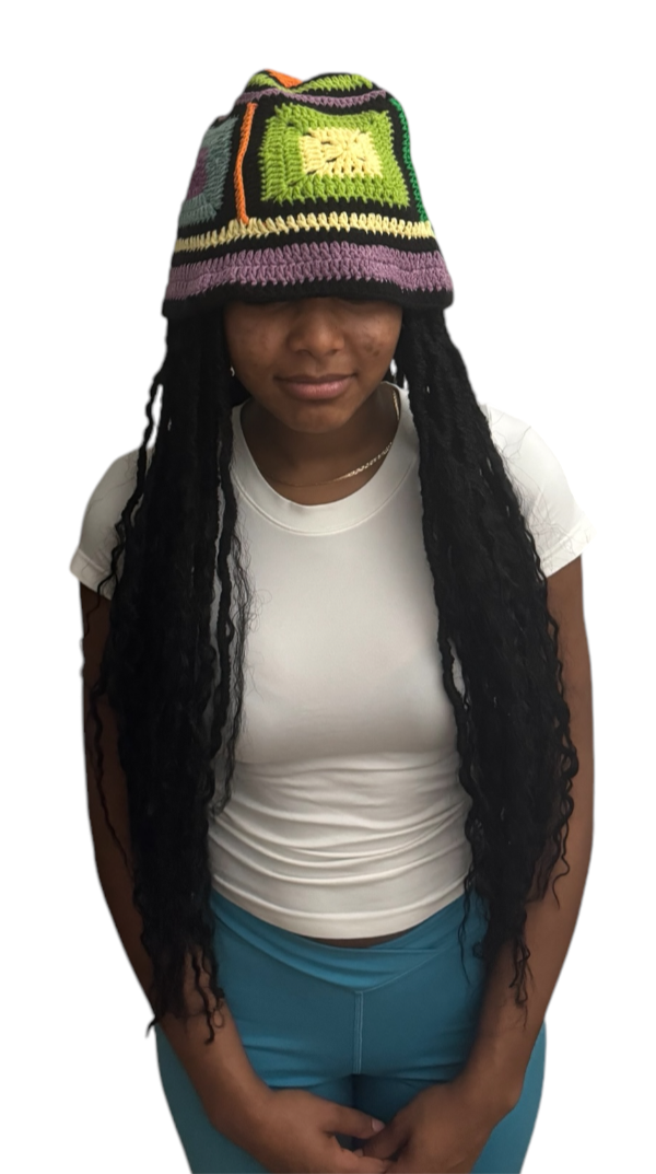 2024 New Custom Summer Beach Hat Unisex  High Quality Handmade Crochet Bucket Soft Fabric Fashionable
Style Unique Printing